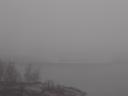 Another ferry in the fog.
