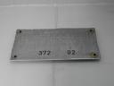 The ship's plaque.