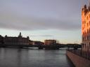 View of Stromsborg, the smallest island of Stockholm.