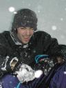 Gangsta in snow !