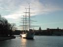 Al Chapman youth hostel's sailing boat.